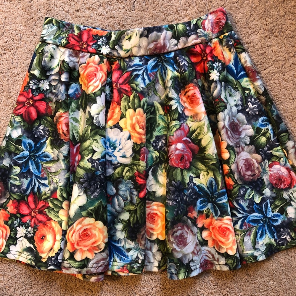 Floral skirt